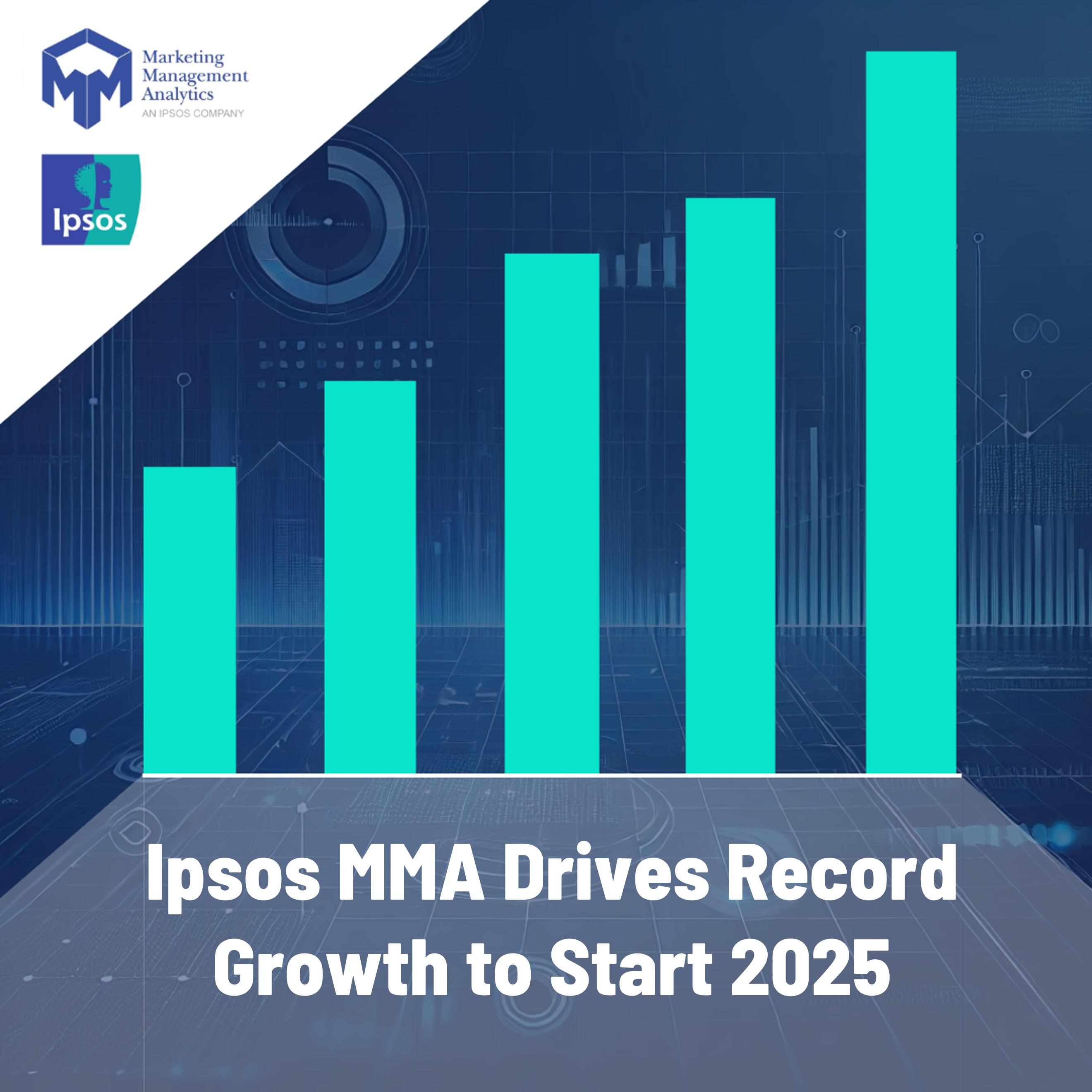 marketing measurement impact on growth - Ipsos MMA drives record growth to start 2025