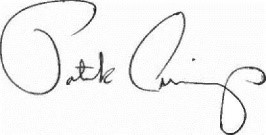 pat cummings signature